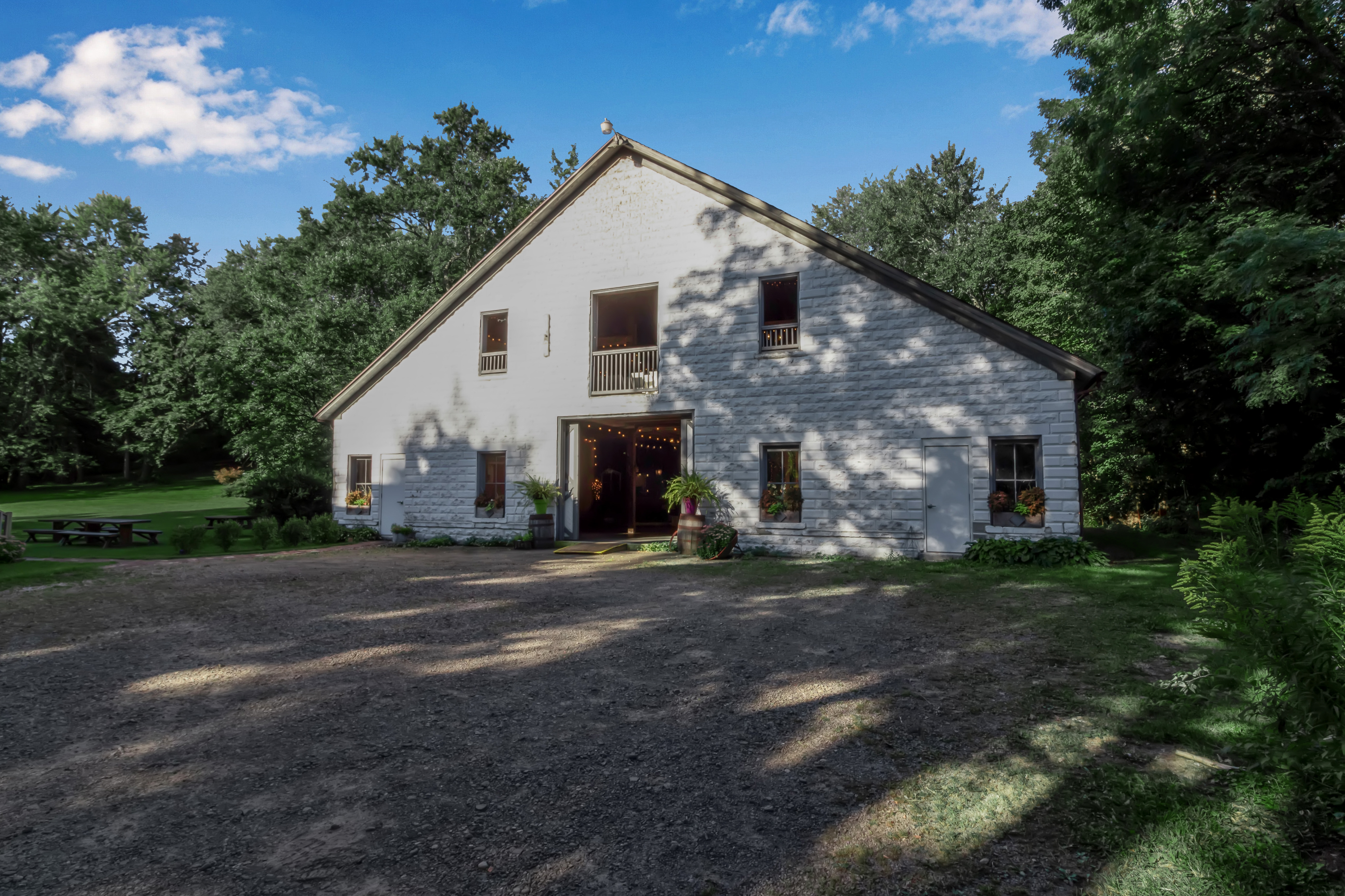 Barn exterior